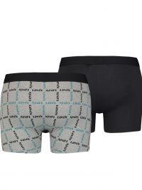 Pack 2 Boxers Levi´s gris con logo y negro