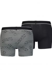Pack 2 Boxers Levi´s mil rayas con logo