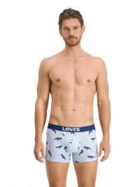 Pack 2 Boxers Levi´s milrayas en azul 