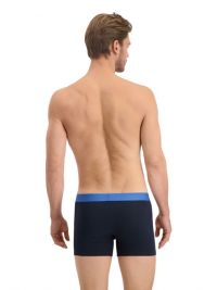 Pack 2 Boxers Levi´s en marino y gris con goma vista contrastada