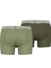 Pack 2 Boxers Levi´s con topitos en verde