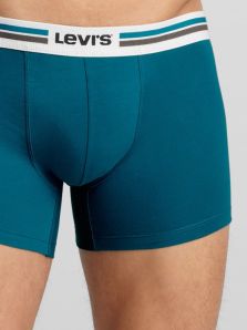 Pack 2 Boxers Levi´s azules con cinturilla bicolor