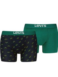 Pack 2 Boxers Levi´s en estampado con cactus y verde 