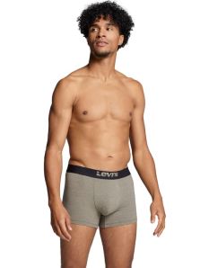 Disfruta de la máxima comodidad con el Pack 2 Boxers Levi's en piqué khaki y verde liso.