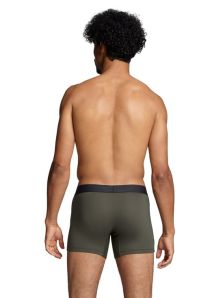 No te lo pierdas: Pack 2 Boxers Levi's en piqué khaki y verde liso, ¡estilo y frescura!