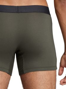 Oferta especial: Pack 2 Boxers Levi's en piqué khaki y verde liso, ¡no lo dejes escapar!
