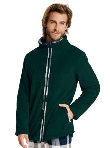 Parka Polar Muydemi en Coralina en verde botella