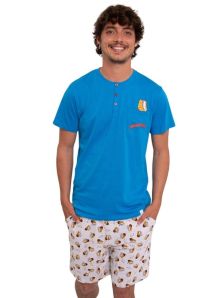 Muydemi: pijamas de algodón para hombre con estilo.