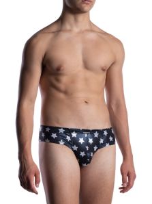 Slip Manstore Cheeky Brief con estrellas