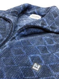 Parka Polar Massana con cremallera en azul cobalto