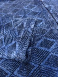 Parka Polar Massana con cremallera en azul cobalto