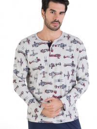 Pijama Massana Hombre mod. Aviones