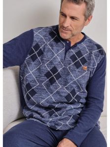 Pijama Massana en algodón Afelpado con tapeta