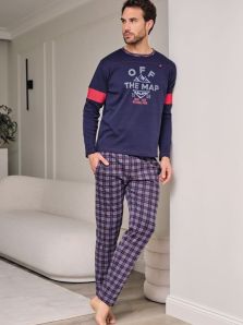 Pijama Massana en Algodón combinado mod. Off the map