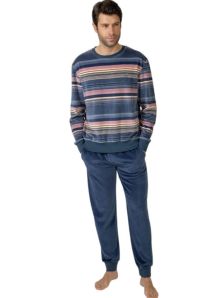 Pijama de terciopelo Massana para hombre, suavidad, calidad y estilo en tu descanso.