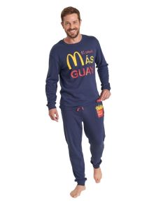 Pijama Muydemi en algodón Interlock mod. Burguer
