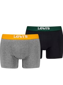 Pack 2 Boxers Levi´s en gris y negro