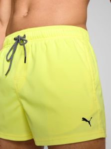 Bañador Puma hombre amarillo limón, compra segura, moda playa, verano activo.