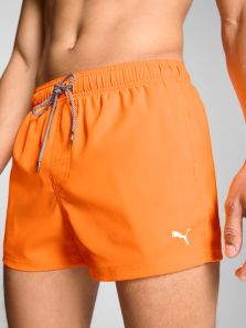 Bañador Puma hombre naranja, compra segura, moda playa, verano juvenil.
