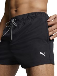 Bañador Puma hombre en negro, compra segura, en moda playa, verano juvenil.