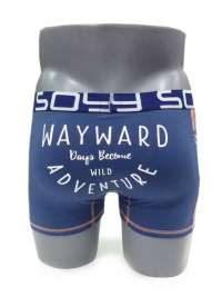 2 Pack Soy Underwear Boxer Wayward