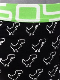 2 Pack Soy Underwear Boxer Rex Dinosaurio