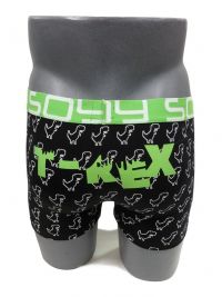 2 Pack Soy Underwear Boxer Rex Dinosaurio
