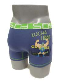 2 Pack Soy Underwear Boxer Máscara de Lucha Libre