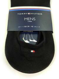 Pack de Calcetines Invisibles Tommy Hilfiger en negro 