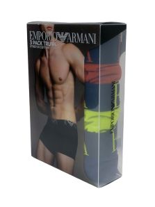 Pack Boxers Emporio Armani en algodón en colores neón