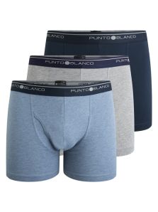 Pack Punto Blanco Boxer Basix con Abertura