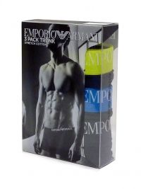 Pack Boxers Emporio Armani en azul marino