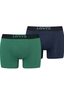 Pack 2 Boxers Levi´s en verde turquesa y marino