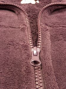 Elige la Parka Barandi de tejido polar burdeos, duradera y de abrigo