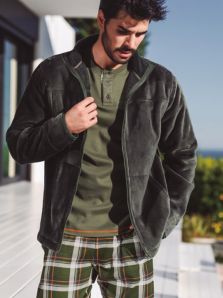 Parka Polar Barandi en verde