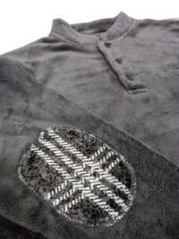 Pijama Pettrus Man Térmico Polar Gris