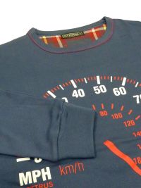 Pijama Pettrus Man en algodón afelpado estampado con puños