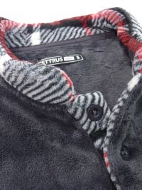 Pijama Pettrus Man Térmico Polar combinado en Gris 