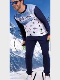Pijama Admas juvenil mod. Esquí con puños