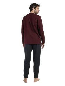 Para frioleros con estilo, compra el pijama ADMAS granate, abrigo garantizado y regalo perfecto para hombre.