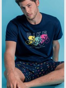 Pijama Admas en algodón mod. Bike juvenil