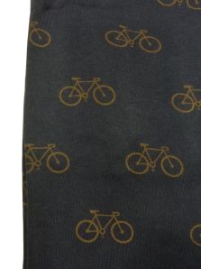 ¡Dulces sueños sobre dos ruedas! Pijamas casual con estampado de una bici