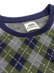 Pijama Barandi en punto Milano, una elección cálida y elegante para los frioleros.