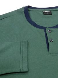 Pijama Blackspade de Algodón - Modal en verde botella