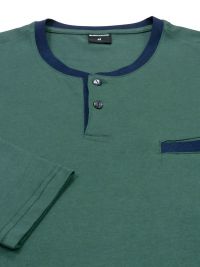 Pijama Blackspade de Algodón - Modal en verde botella
