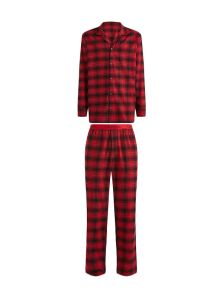 Pijama Calvin Klein en villela de algodón a cuadros 