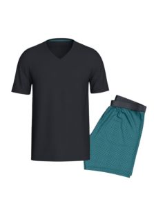 Pijama Impetus corto de Lyocell en marino