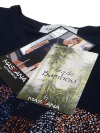 Pijama Massana de Bambú con cuello pico 