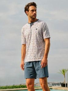 Pijama Massana de verano en gris vigoré