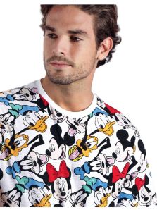 Pijama estampado con personajes de Disney